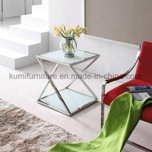 Nesting Glass Top Side Table for Hotel Furniture