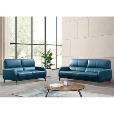 Sunlink Modern Home Ofiice Sectional Sofa Grain Leatehr Living Room Furniture Sofa
