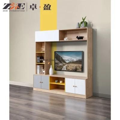 Luxury Units Latest Designs Home Living Room Furniture Wall Mounted Cabinets Furniture TV Stand Cabinets TV Units Wall Set
