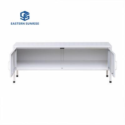 Modern Two Door TV Stand Cabinet Wardrobe for Living Room Use