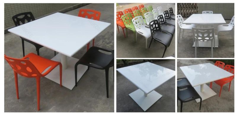 Dining Tables Custom Solid Surface Stone Restaurant Table Tops