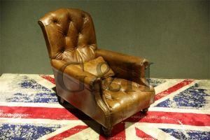 Commercial Vintage Industrial Dining Chair Restaurant Living
