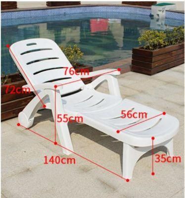 Foldable Beach Hotel Garden Garden Tables and Chairs Plastic Chair