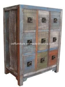Rustic French Europe Antique Country Cabinet Solid Wood Furniture