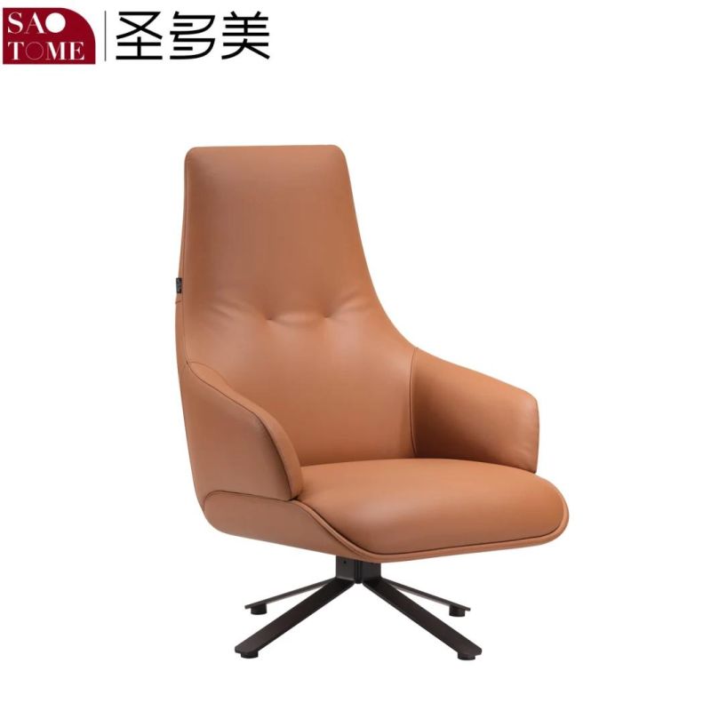 Modern Simple Balcony Household Fabric Leisure Chair Living Room Chair