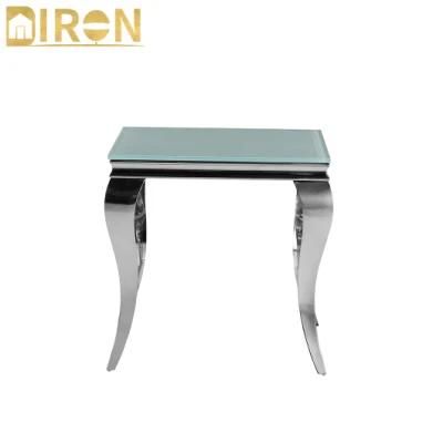 Home Furniture Living Room Restaurant Coffee Table Metal Modern Furniture Sofa Corner Side Table