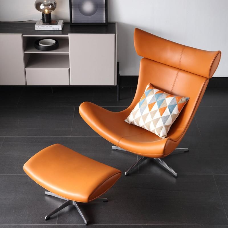 Modern Minimalist Other Leather Furniture Leather Tiger Chair