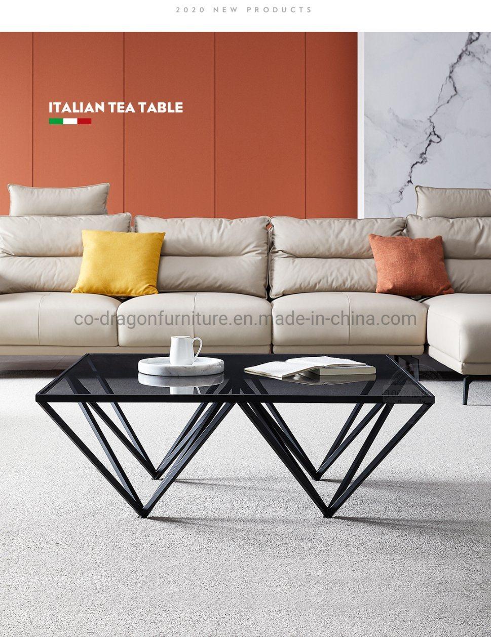 Chinese Supplier Living Room Furniture Design Modern Glass Coffee Table