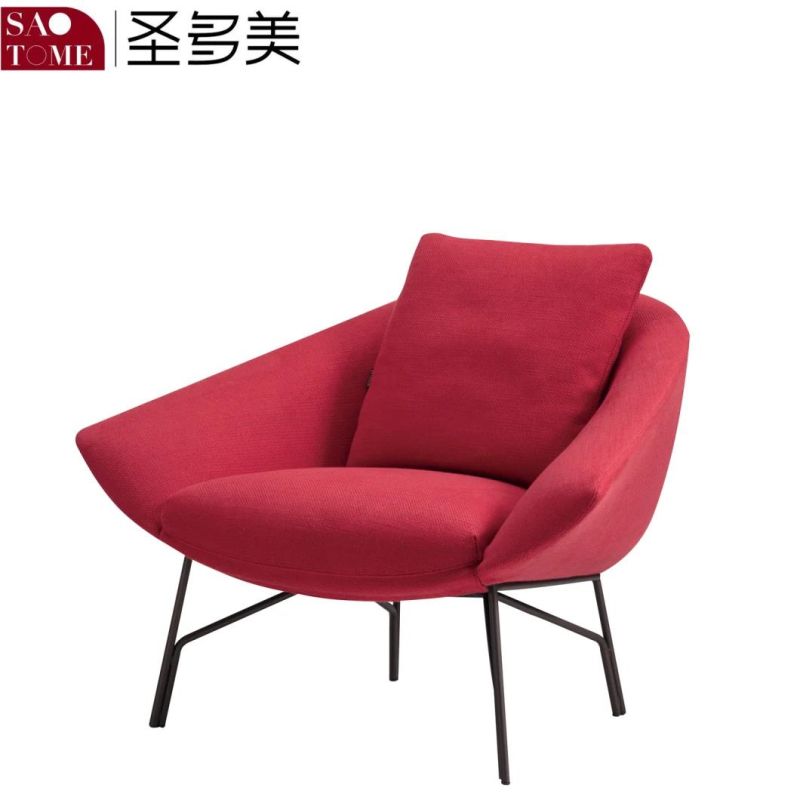 New Design Comfortable Lazy Sofa Hotel Living Room Balcony Leather Leisure Chair