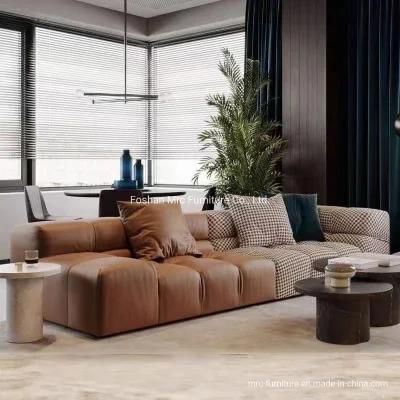 Royal Couch Luxury Sectional Sofas Living Room Furniture Villa Modern Genuine Leather Sofa