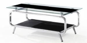 Simple Morden Tempered Glass Tea Table in Stock