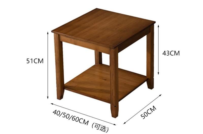 Hot Selling Living Room Small Table Simple Bamboo Side Table