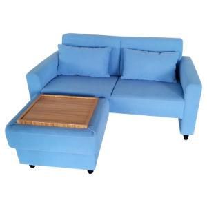 Modern Living Room Sofa, Corner Sofa with Coffee Table (WD-1046)