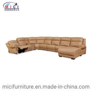 Modern Recliner Corner Leather Sofa for Living Room Furniturue