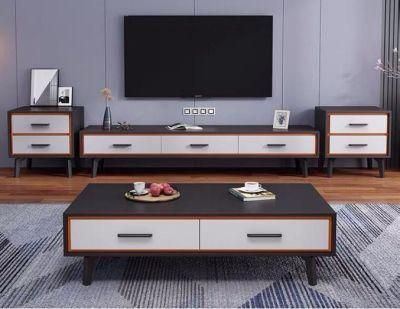 Home Modern Living Room Furniture Corner Wood Coffee Table