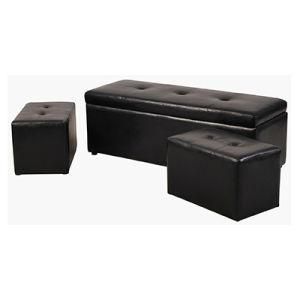 Modern Storage Ottoman Bench (AOT-3039)