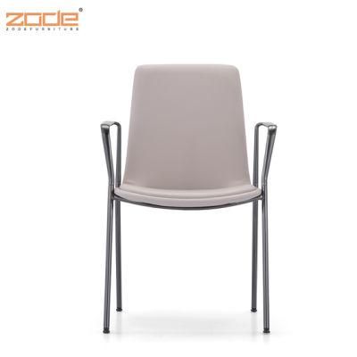 Zode Modern Cheap Ergonom Nylon Plastic Chair with Steel Leg