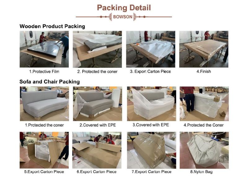 Customized Hotel Furniture Sofa by Bowson Factory