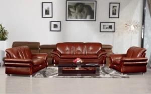 Modern Leather Sofa with Genuine Leather Sofa for Home Sofa