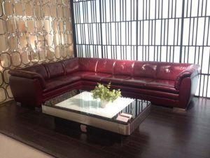 2014 Modern Leather Sofa, Full Leather Sofa, Leather Sofa 1+2+3