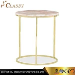 &#160; Natual Marble Table Side Table for Living Room Furniture