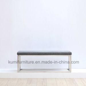 Stainless Steel Leisure Bench with Fabric