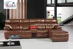 Recliner Leather Sofa for Living Room