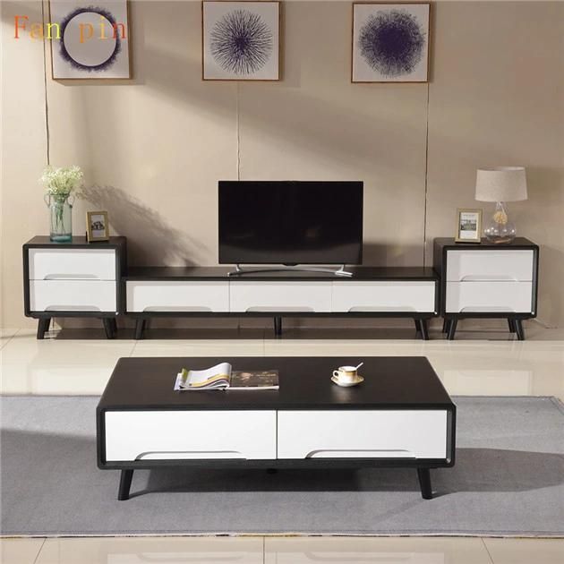 Nordic Solid Wood TV Cabinet Simple Modern Family Living-Room Household