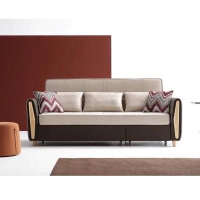 Luxury Folding Bed Sofa Sectional Modern European Fabric Living Room Sofas