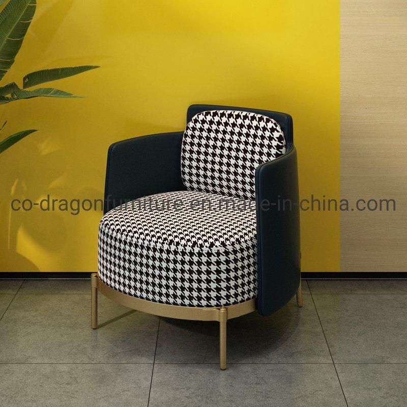 Modern Style Home Furniture Fabric Leisure Sofa Chair with Arm