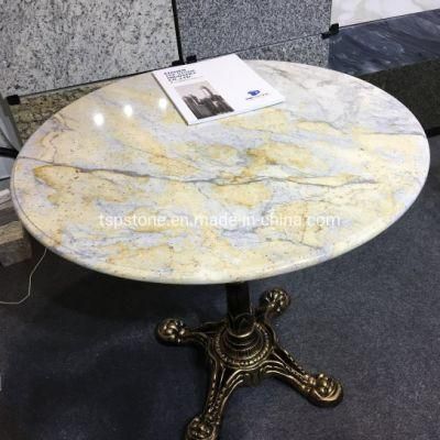 Granite/Marble Stone Round Coffee/Dinner Table Top for Hotel/Garden Furniture