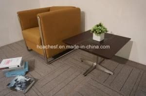 Modern Leather MDF Office Tea Table (CA02A)