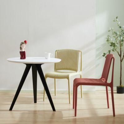 Simple Style Coffee Restaurant Living Room Seat with Various Color Stripes
