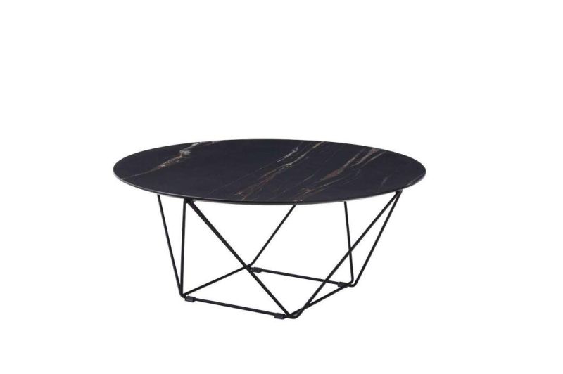 CT1500A Ceramic Top Coffee Table, Latest Italian Design Living Room Set in Home and Custom-Made