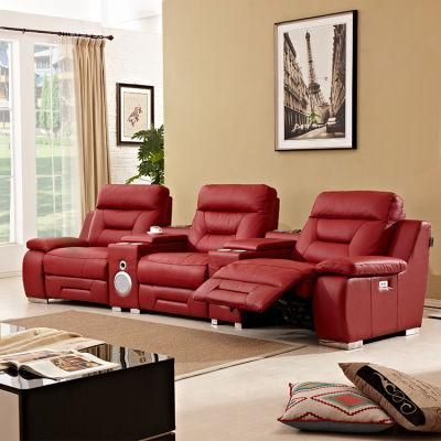 Game Zone Faux Leather Upholstered Power Reclining Sofa