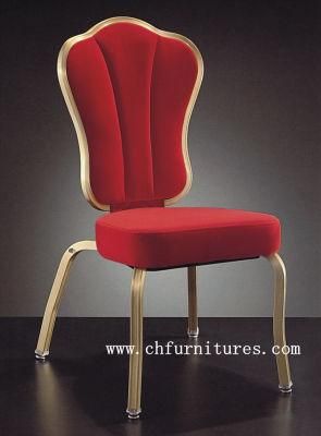 Good Quality Stacking Aluminum Rocking Chair with Action Back (YC-C66)