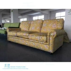Modern Home Furniture Living Room Fancy Fabric Sofa (HW-6703S)