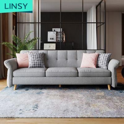 Linsy Gray Folding Fabric Sofa Bed Sofas 1012