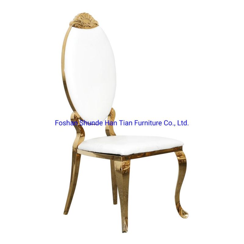 Silver Satin Chair Covers for Wedding Event European Furniture Design Hotel Living Room Chairs