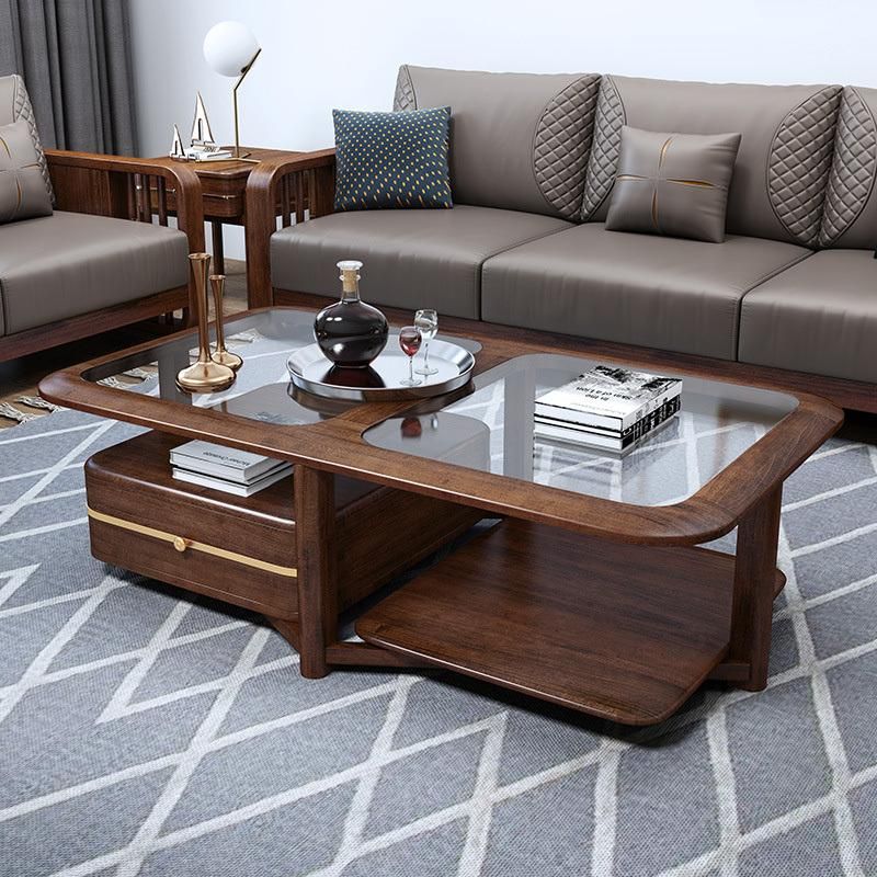 High Quality Modern Light Luxury Living Room Wooden Desk