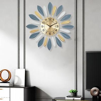 Amazon Modern Minimalist Clock Living Room Wall Clock Nordic Style Iron Silent Clock