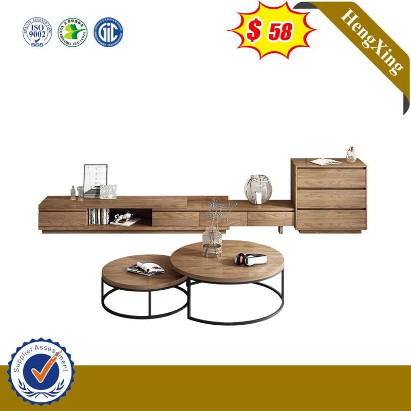 Latest Design Home Furniture Durable Wooden Melamine TV Stand for Living Room