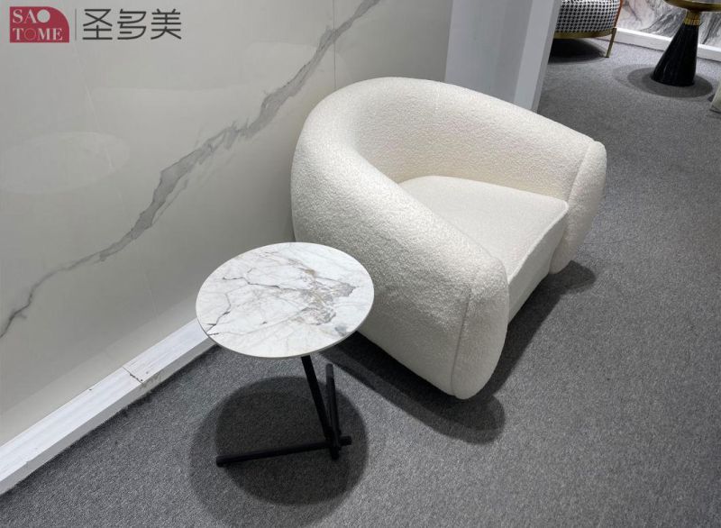 Modern Style Living Room Slate Design Dining Room Furniture Metal Side Table