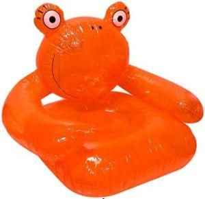 PVC Inflatable Sofa of Frog Shape
