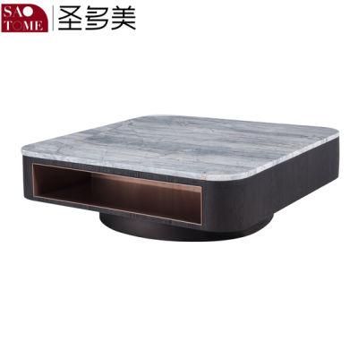 Modern Popular Living Room Furniture Marble Square Tea Table