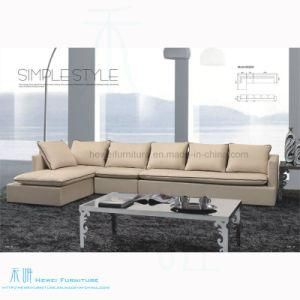 Modern Style Leather L-Shape Corner Sofa for Home (602S)