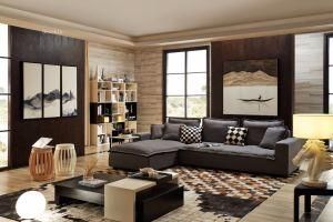 Fine Modern Fabric Sofa for Living Room