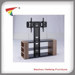 Morden MDF with Glass TV Stand for Home Furniture (TV114)