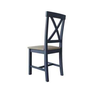 Sienna Painted Blue Dining Chairs - Pair