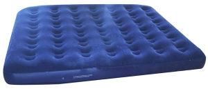 Inflatable PVC Flocked Air Bed with 48 Coils